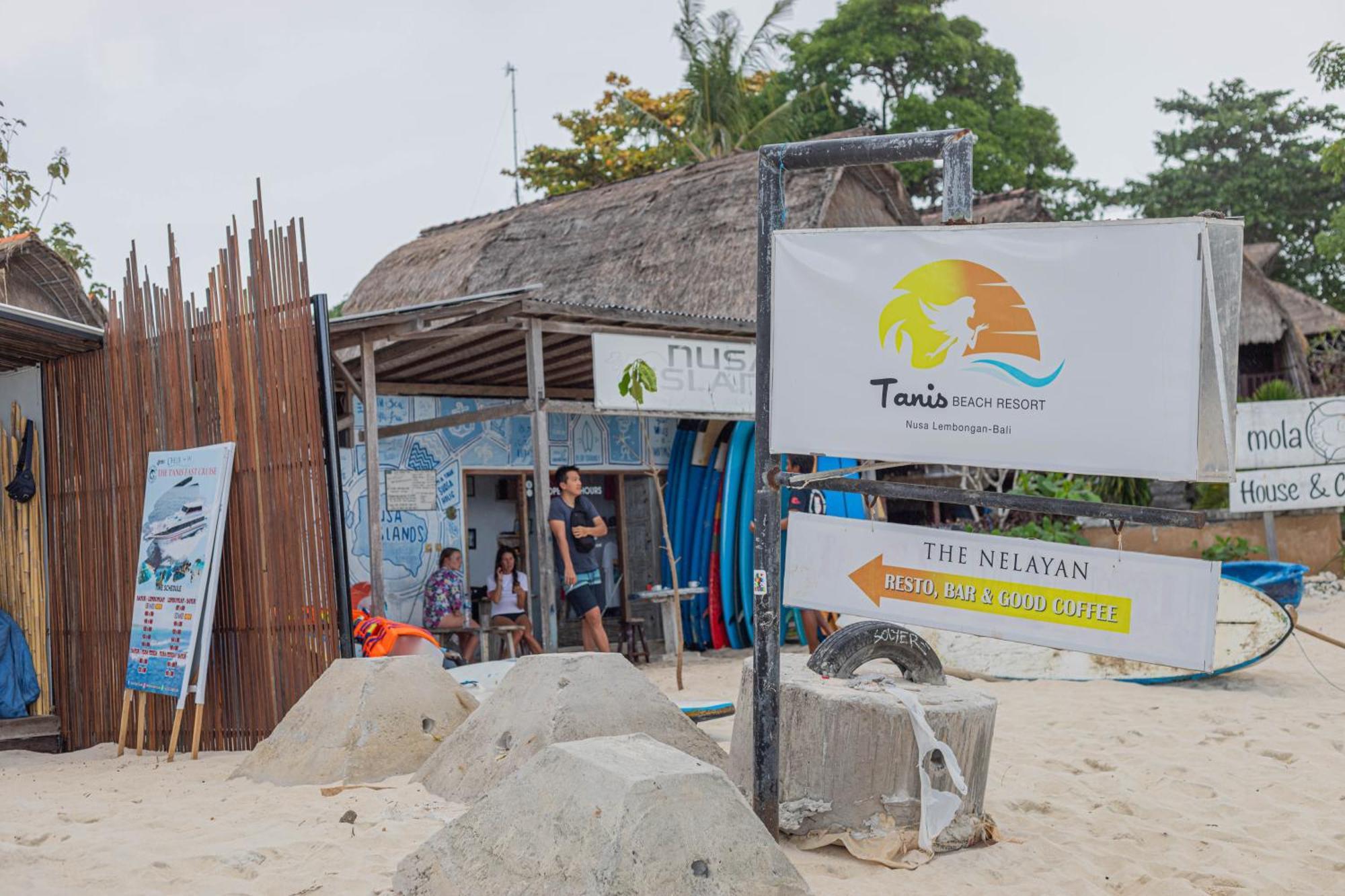 The Tanis Beach Resort Nusa Lembongan Eksteriør bilde