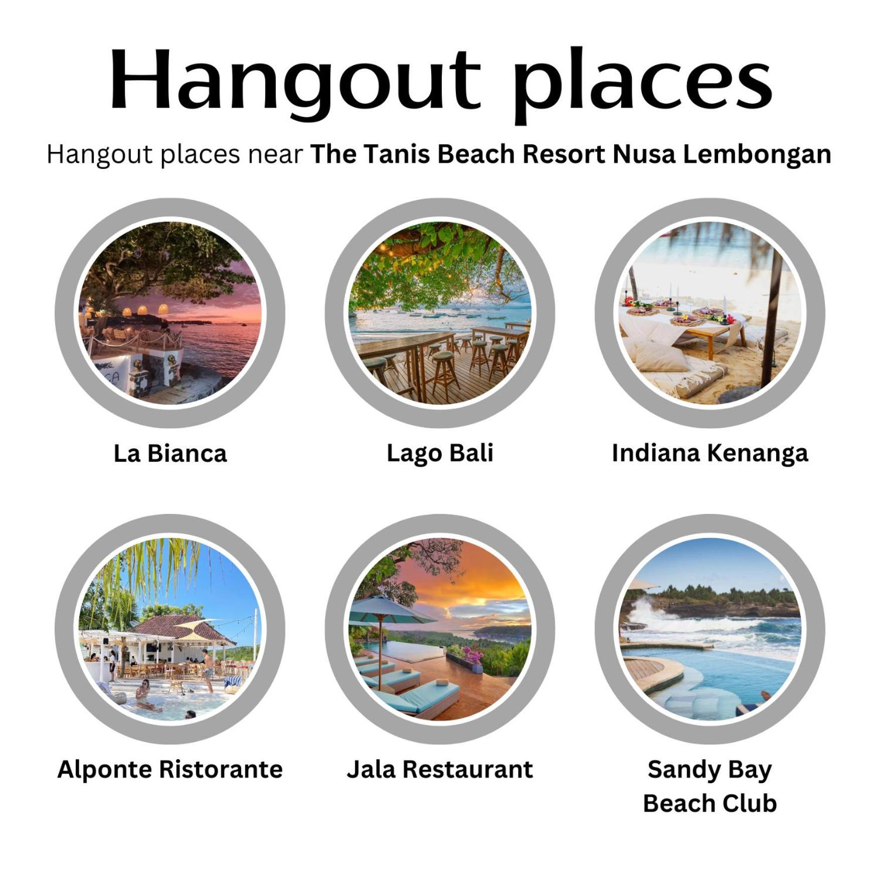 The Tanis Beach Resort Nusa Lembongan Eksteriør bilde